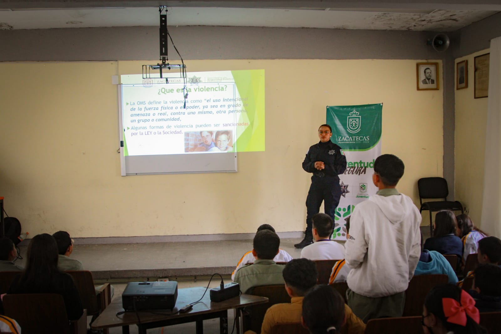 AVANZA EL PROGRAMA “JUVENTUD SEGURA