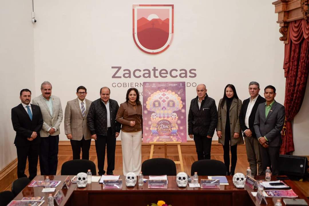 PRESENTAN PROGRAMA DEL FESTIVAL DE DÍA DE MUERTOS DE LA CAPITAL DE LA TRANSFORMACIÓN