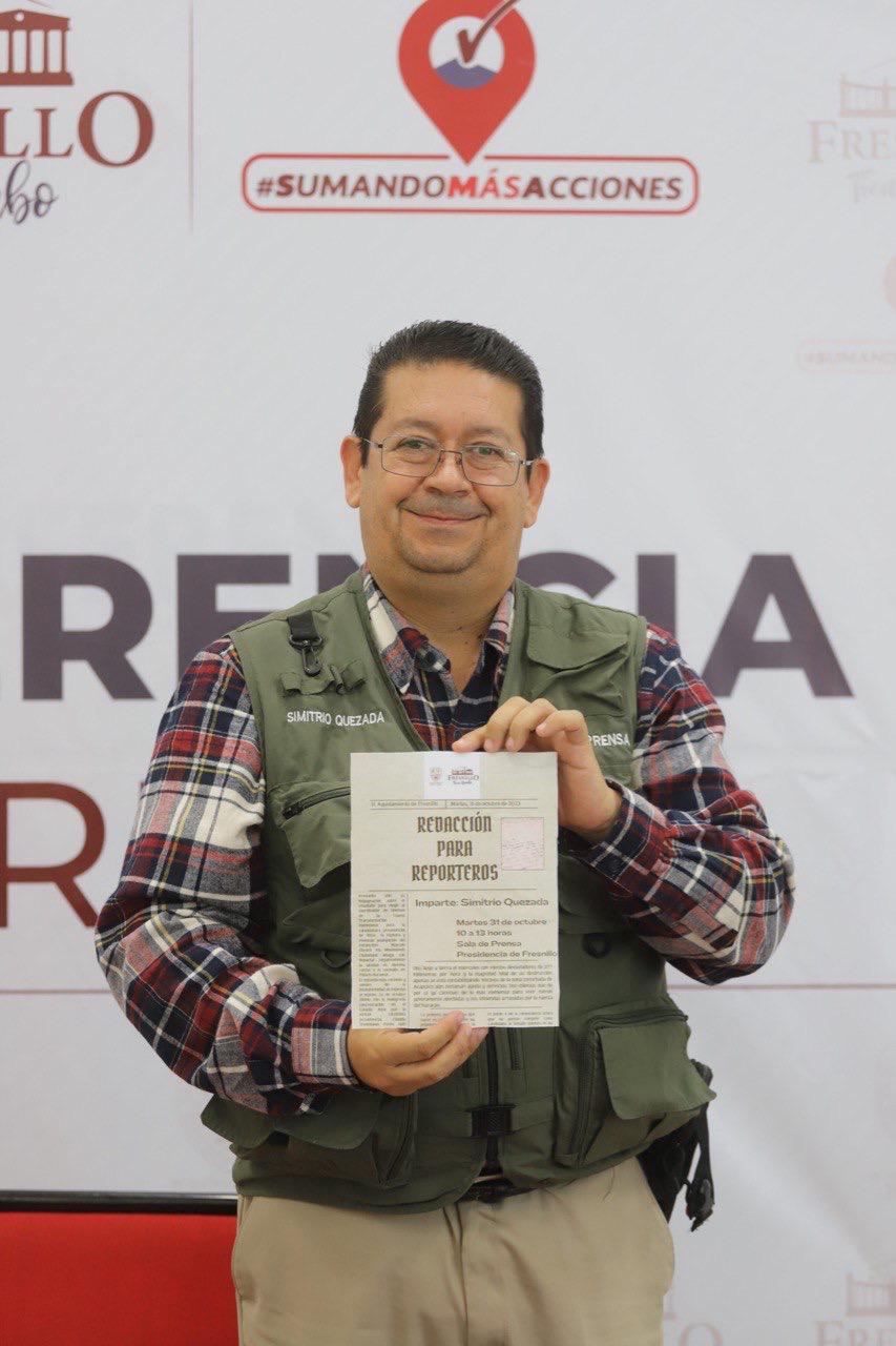 GOBIERNO DE FRESNILLO OFRECE A REPORTEROS CURSO-TALLER DE REDACCIÓN