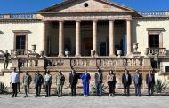 REALIZAN HONORES  A LA BANDERA EN EL ÁGORA