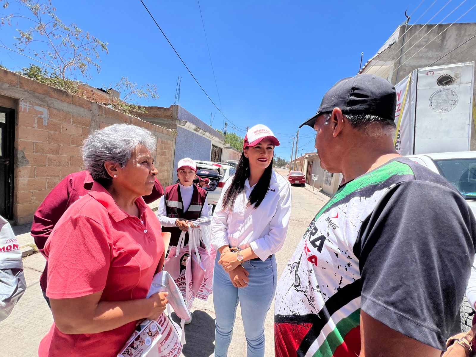 “La campaña se hace en las calles”: Bennelly Hernández