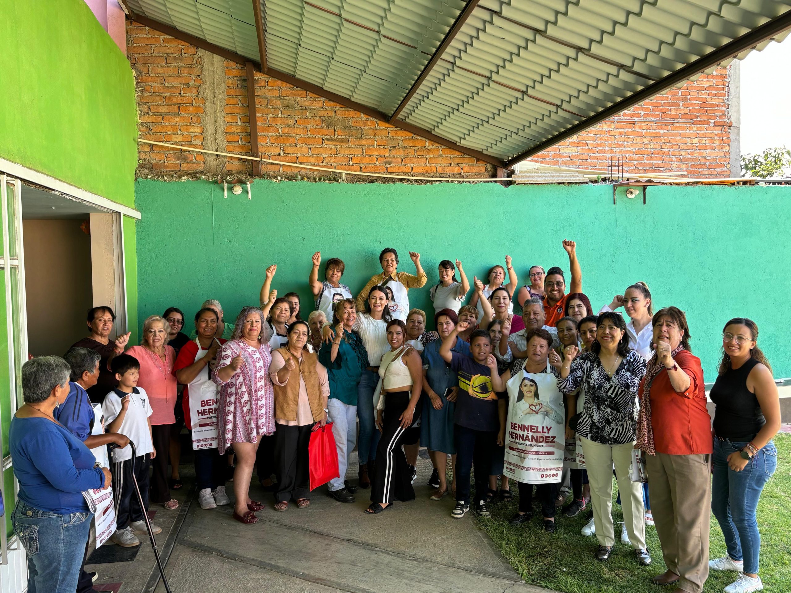 “Las mujeres somos capaces para gobernar”: Bennelly Hernández