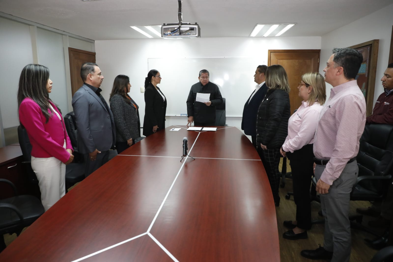 Gobernador David Monreal toma protesta al Comité de Ética de la Secretaría de Educación