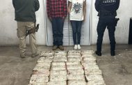 Asestan Fuerzas de Seguridad duro golpe a la delincuencia organizada; aseguran más de 100 kilogramos de droga