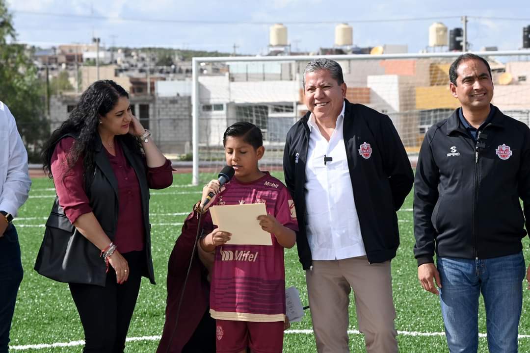 Dignifica Gobernador David Monreal espacios deportivos en la entidad