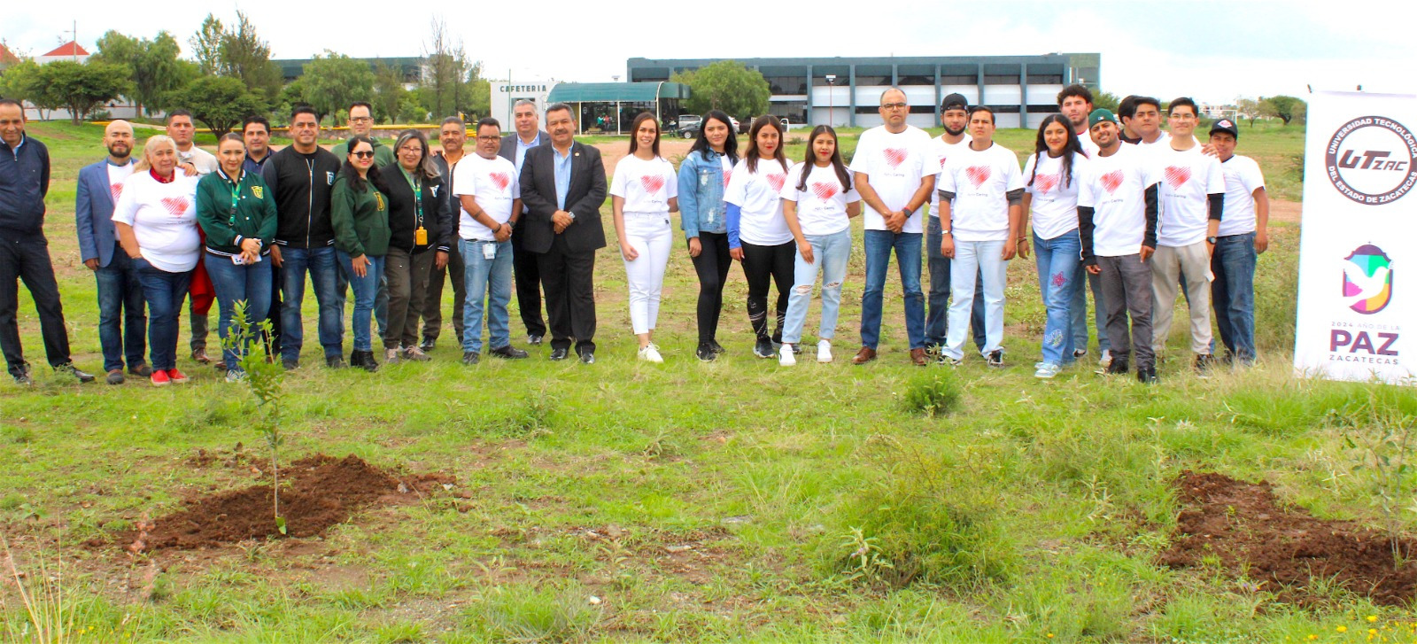 Dona Aptiv 50 árboles para reforestar la Universidad Tecnológica del Estado de Zacatecas