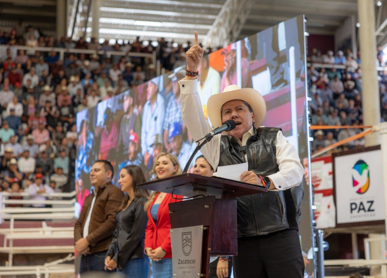 Con inversión histórica y apoyo integral al campo, encabeza Gobernador David Monreal Expo Feria Agropecuaria Estatal