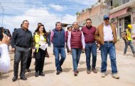 Supervisa Gobernador David Monreal Ávila rehabilitación del sistema de agua potable en La Victoria, Guadalupe