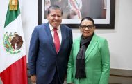 Atiende Gobernador David Monreal temas prioritarios para Zacatecas en reunión con Secretaria de Gobernación, Rosa Icela Rodríguez