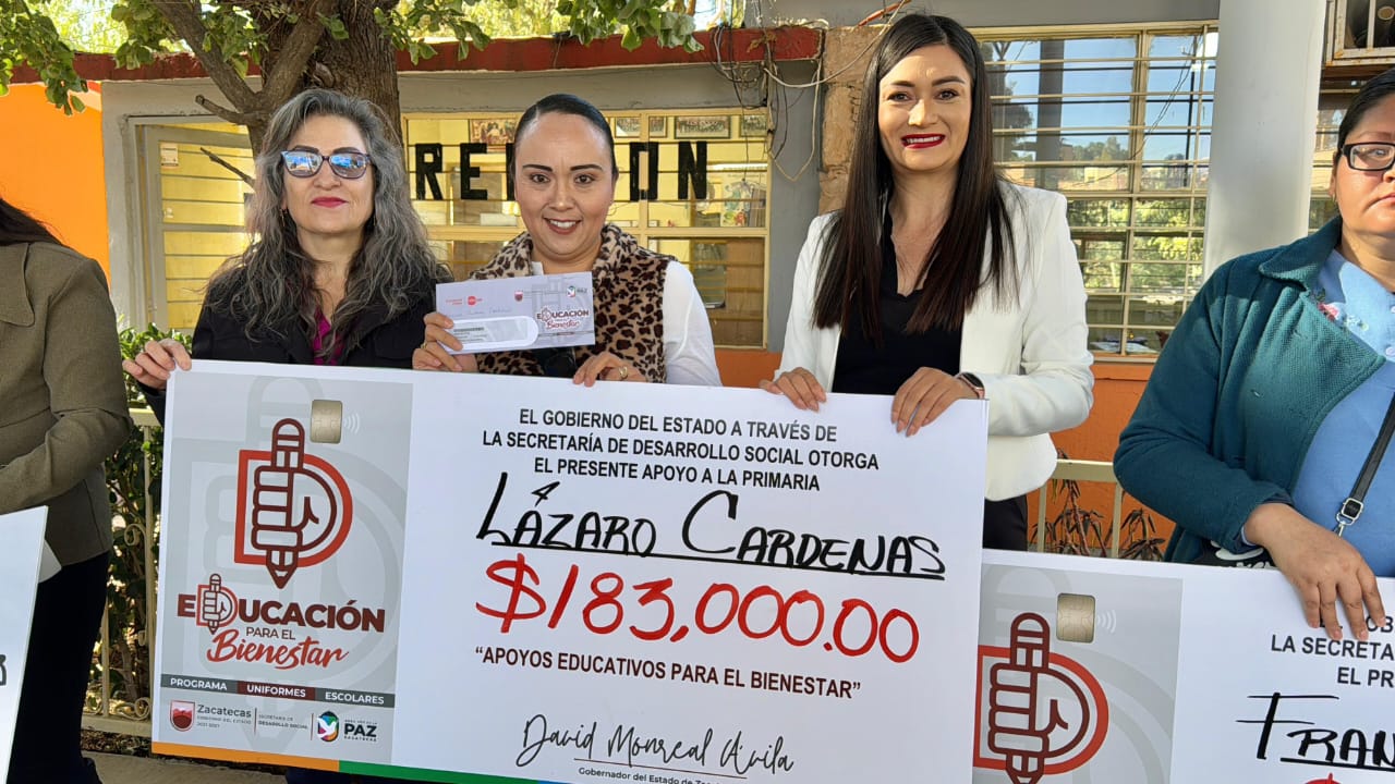 Con apoyos para uniformes escolares, impulsa Gobierno de Zacatecas la educación