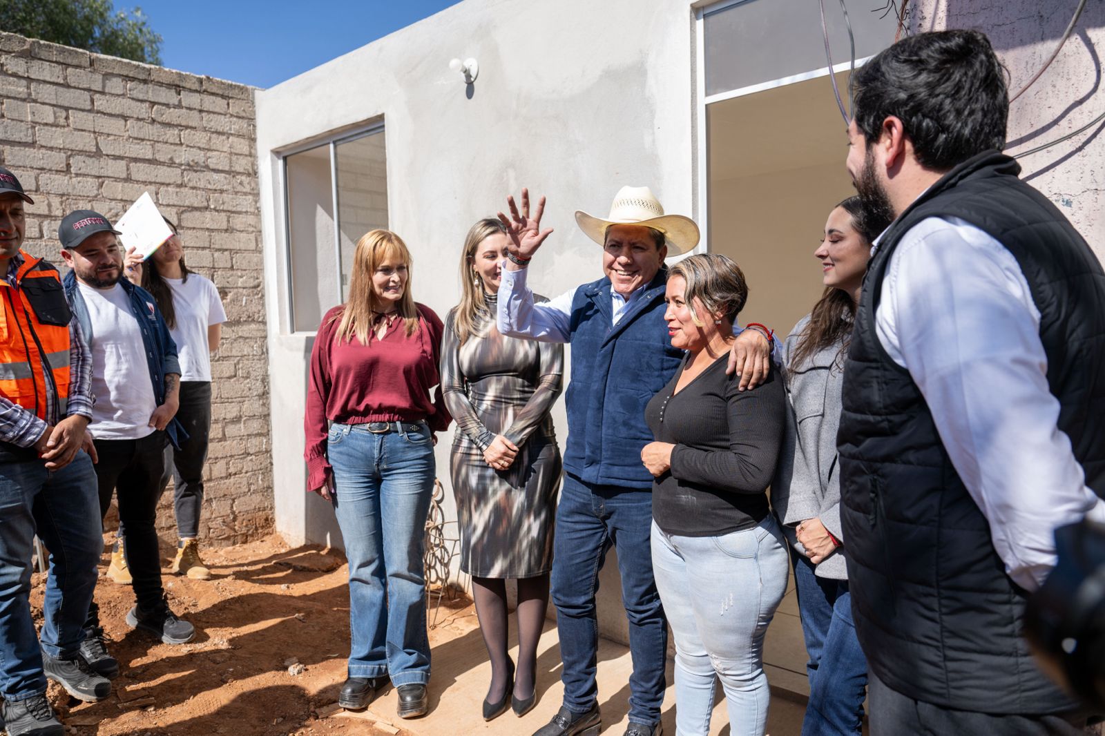 Invierte Gobernador David Monreal 21.2 mdp en acciones de vivienda para familias de la capital del estado