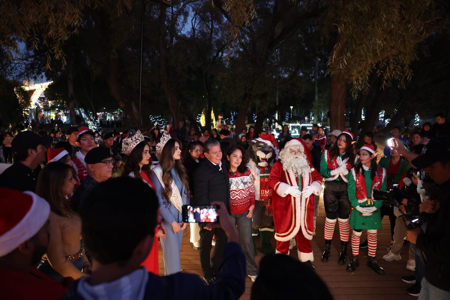 Convierte Gobierno de Zacatecas el parque La Encantada en un mágico cuento de Navidad