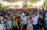 Encabeza Gobernador David Monreal Posadas por la Paz en Luis Moya; destaca rehabilitación de 18 calles y la política social de la Cuarta Transformación