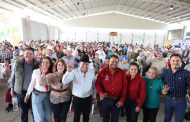 Impulsa Gobernador David Monreal el bienestar de las familias con apoyos históricos en Juchipila