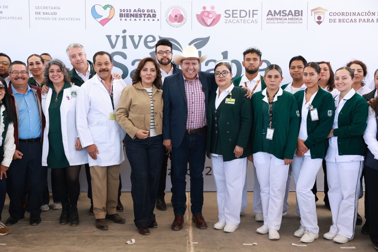 Gobernador David Monreal pone en marcha en Zacatecas las Jornadas de Salud Escolar 